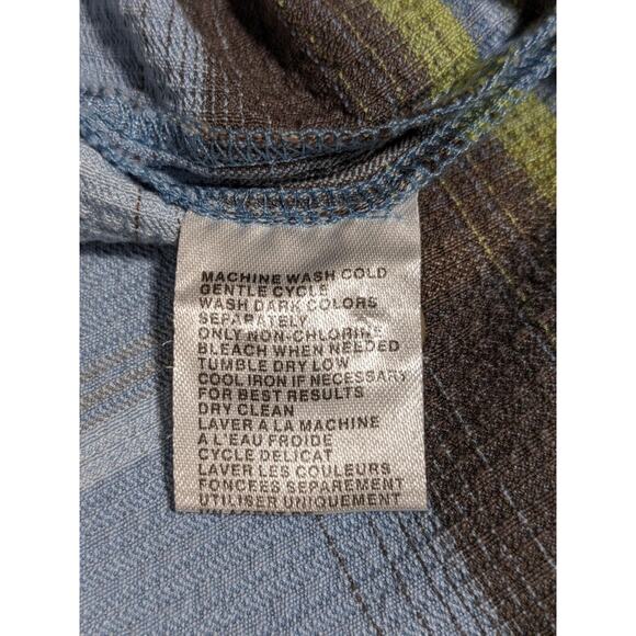 Tommy Bahama‎ Button Up Shirt Men L Blue Pocket Collared Short Sleeve Silk T05 - Picture 10 of 13